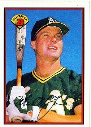 1989 Bowman Mark McGwire Baseball Card #197 - Shipped In Protective Top Loader!