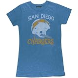 San Diego Chargers - Old School Helmet Ladies Vintage NFL T-Shirt
