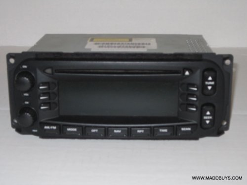 02 03 04 05 06 Chrysler Jeep Dodge Ram Cherokee Gps Navigation Cd Player Radio
