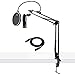 Audio-Technica AT2020 Condenser Studio Microphone with XLR Cable Knox Studio Stand and Pop Filter
