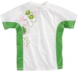 Kanu Surf Girls 7-16 Petal Pop Short Sleeve Rashguard