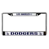 Review Football Fanatics  / Express L.A. Dodgers Chrome License Plate Frame