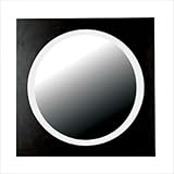 IMAGE OF Eclipse Wall Mirror in Brushed Silver
