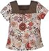 Scrubs - Koi Mia 100% Cotton Cocoa Twiggy Scrub Top