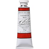 M. Graham Artist Oil Paint Cadmium Red 1.25oz/37ml Tube