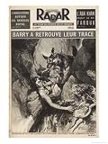 In Savoie France the German Shepherd Dog Barry Finds His Mistress and Her Child Art Giclee Poster Print by Rino Ferrari, 18x24