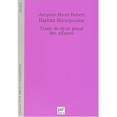 Trait� de droit p�nal des affaires