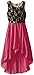 Ruby Rox Big Girls' Girls Hi Low Chiffon and Lace Dress