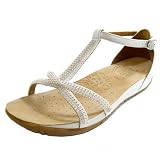 「Clarks(クラークス) サンダル RONA SPARKLE レディース ホワイトclarks-2-20350228 50(24.0)cm」の画像