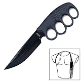 United Cutlery Black Sentry Spearpoint Trench Knife