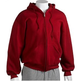 Russell Athletic Men's Dri-Power Hooded Zip-up Fleece Sweatshirt