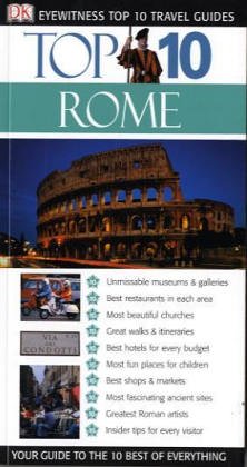 City Travel Guides Discounted  Books : Rome (Eyewitness Top 10 Travel Guide)