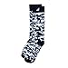 Mens Formal Black White Dress Socks Fun Tuxedo Gift 3-Pack Awesome, Made in USA,Formal Black & White,US Men 8-13, Women 9-15