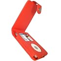 igadgitz PU Leder Tasche Schutzh&uuml;lle Etui Case H&uuml;lle aufklappbar in Rot f&uuml;r Apple iPod Classic 80gb, 120gb und das neue 160gb (Ausgabe vom September 2009) + abnnehmbare G&uuml;rtelbefestigung + Display Schutzfolie