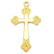 Cross Charm Gold Filled 25mm