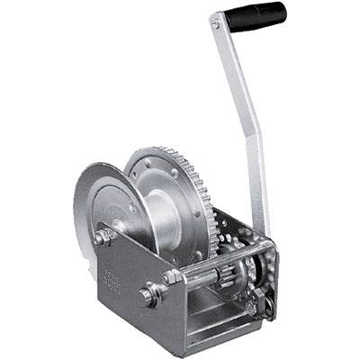 Fulton Hand Winch with Automatic Brake - 1500-Lb. Capacity