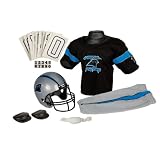 Franklin Carolina Panthers DELUXE Youth Helmet and Football Uniform Set (Small)
