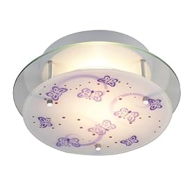 Butterflies Semiflush Ceiling Light