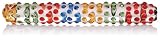 Don Wand Glass Pleasure Wand, Rainbow Mege Nubby