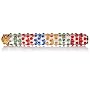 Don Wand Glass Pleasure Wand, Rainbow Mege Nubby