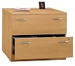 Series C Light Oak 35" Lateral File (Assembled) By Bush Furniture