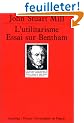 L'Utilitarisme : Essai sur Bentham