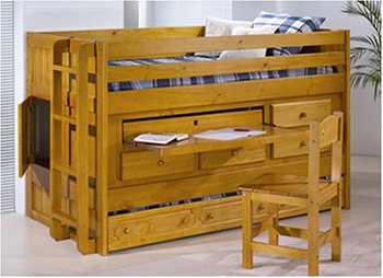 Kitchen: Shaker Jr. All in One Loft Bed