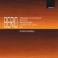 Luciano Berio: Sequenzas; Due Pezzi; Musica Leggera; etc.