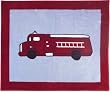 Frankie's Firetruck Accent Floor Rug