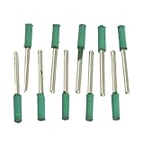 uxcell マウントポイント　円筒　研削　ビット　4mm x 15mm x 3mm　10個