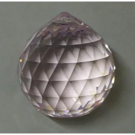 30MM SWAROVSKI STRASS W LOGO ROSALIN PINK CRYSTAL BALL by 