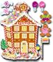 Carson-Dellosa Publishing - Big Gingerbread School House Bulletin Board Set