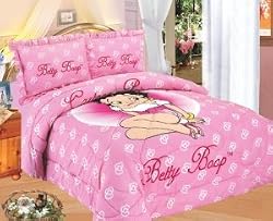 Betty Boop Comforter Set Queen Size