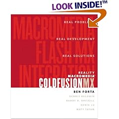 Reality Macromedia ColdFusion MX: Macromedia Flash MX Integration