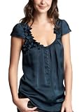 Gap Silky floral appliqué blouse 415BEA0vCKL. SL160 Gap Silky floral appliqué blouse