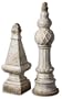 Set of 2 Uttermost Brigita Finials