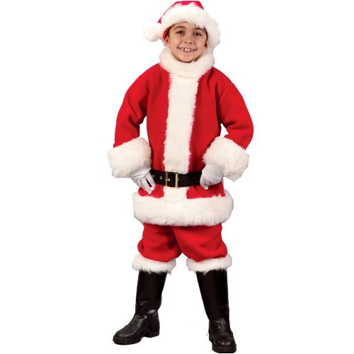 Christmas Child Costumes : Santa Suit Child Costume