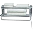 Warmrails Towel Shelf Wall Mounted Towel Warmer and Drying Shelf, Chrome