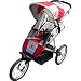 XTERRA&reg; Jogger Light Weight Aluminum, Folding Frame for Easy Storage, Quick Release Wheels, Cargo Storage