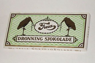 Cover image : Dronning Kokesjokolade (Dark chocolate for cooking)
