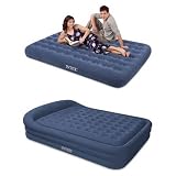 Sporting Goods : Supreme Queen Size Rising Coil beam and I-beam AirBed with Hand-Held Ac pump