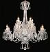 Waterford Crystal Powerscourt Chandelier 12 Arm