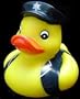Police Chief Rubber Ducky