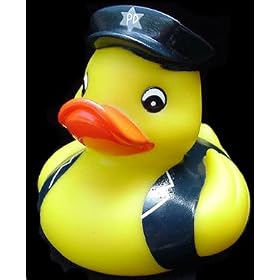 Police Chief Rubber Ducky
