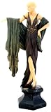 Art Deco Lady Odette Dancer Statue, 10-inch