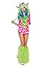Leg Avenue Women's 2 Piece Melody Monster Dotted Dress with Furry Monster Hood