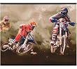 Motorcross - Dirt Bike Sports - 9" Wide Wall Paper Border