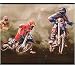 Motorcross - Dirt Bike Sports - 9" Wide Wall Paper Border