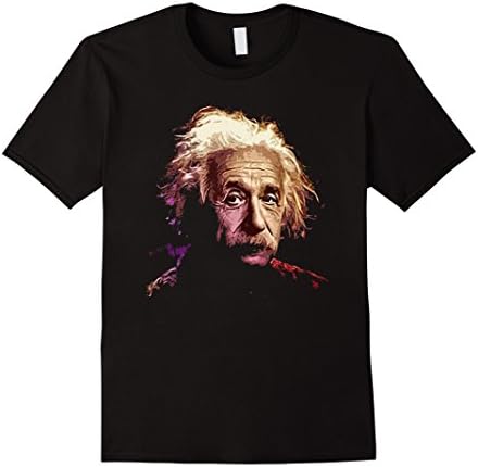 Men's Albert Einstein t-shirt XL Black