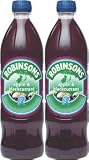 Robinson's Apple & Blackcurrant, 1-Liter Bottle 2 Pack